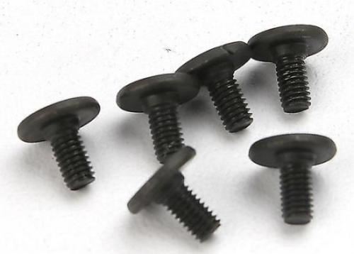 Traxxas Screws, 3X6mm Flat-Head Machine (Hex Drive) (6)