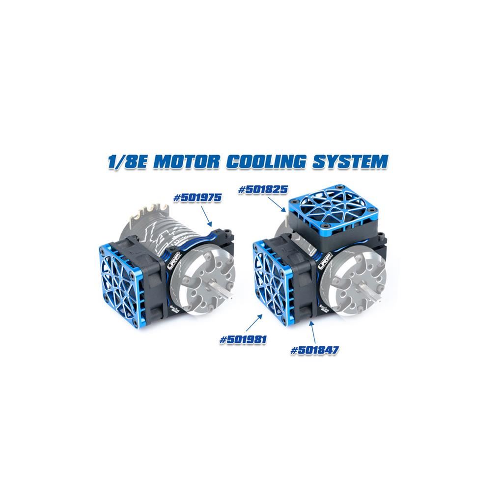 LRP WorksTeam High Rev. Motor Fan 40x40x15mm