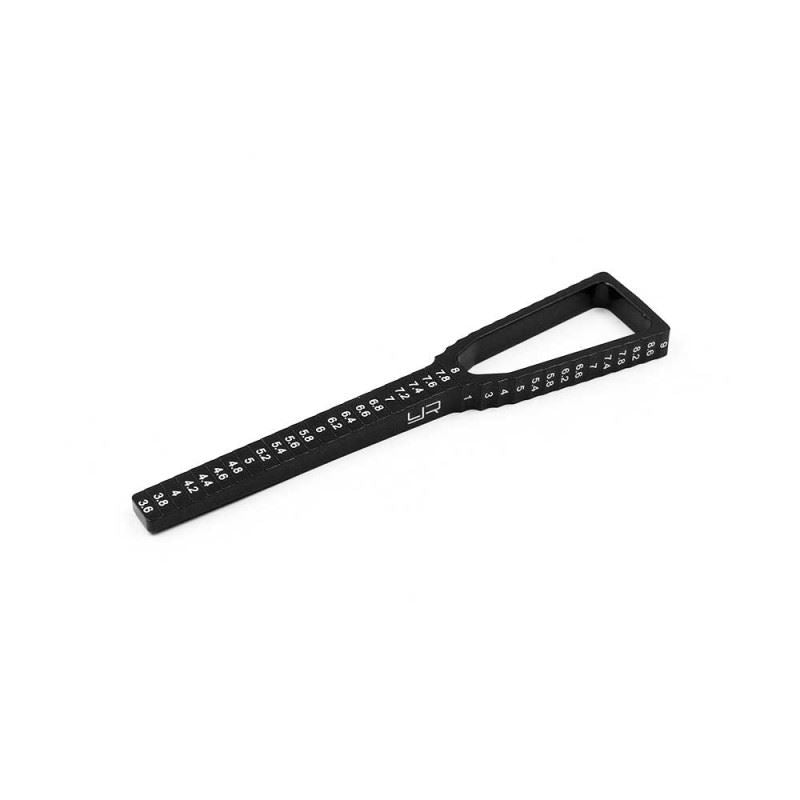 Yeah Racing Ultra Fine 2 in 1 Ride Height & Droop Gauge for all 1:10 Touring Cars