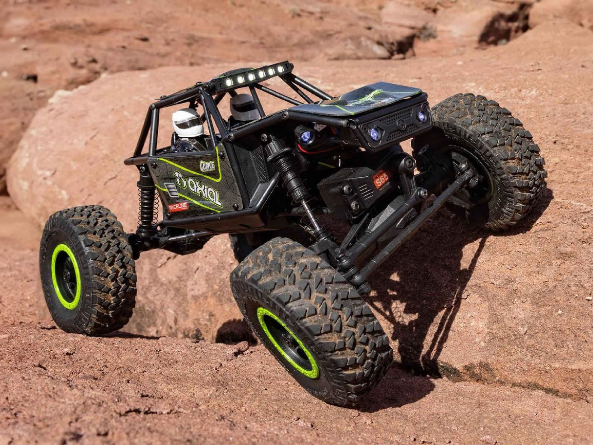 Axial 1/18 UTB18 Capra 4WD Unlimited Trail Buggy RTR, Black