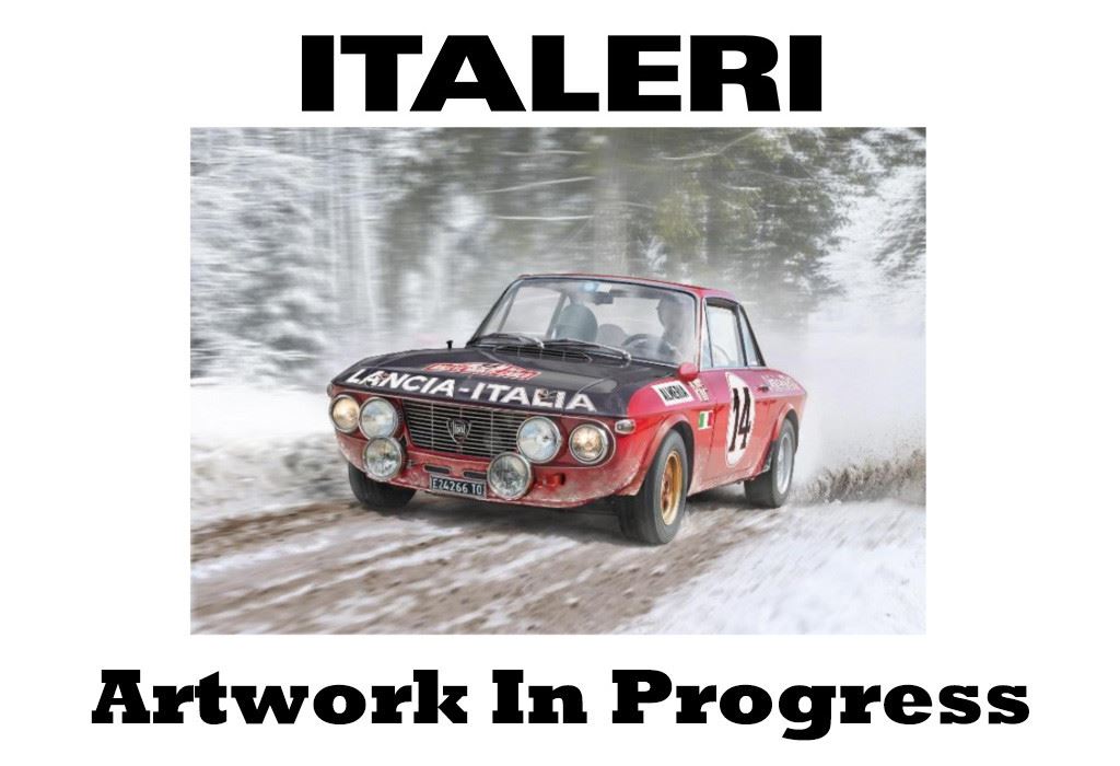 Italeri Lancia Fulvia Hf Rally Monte Carlo 1972