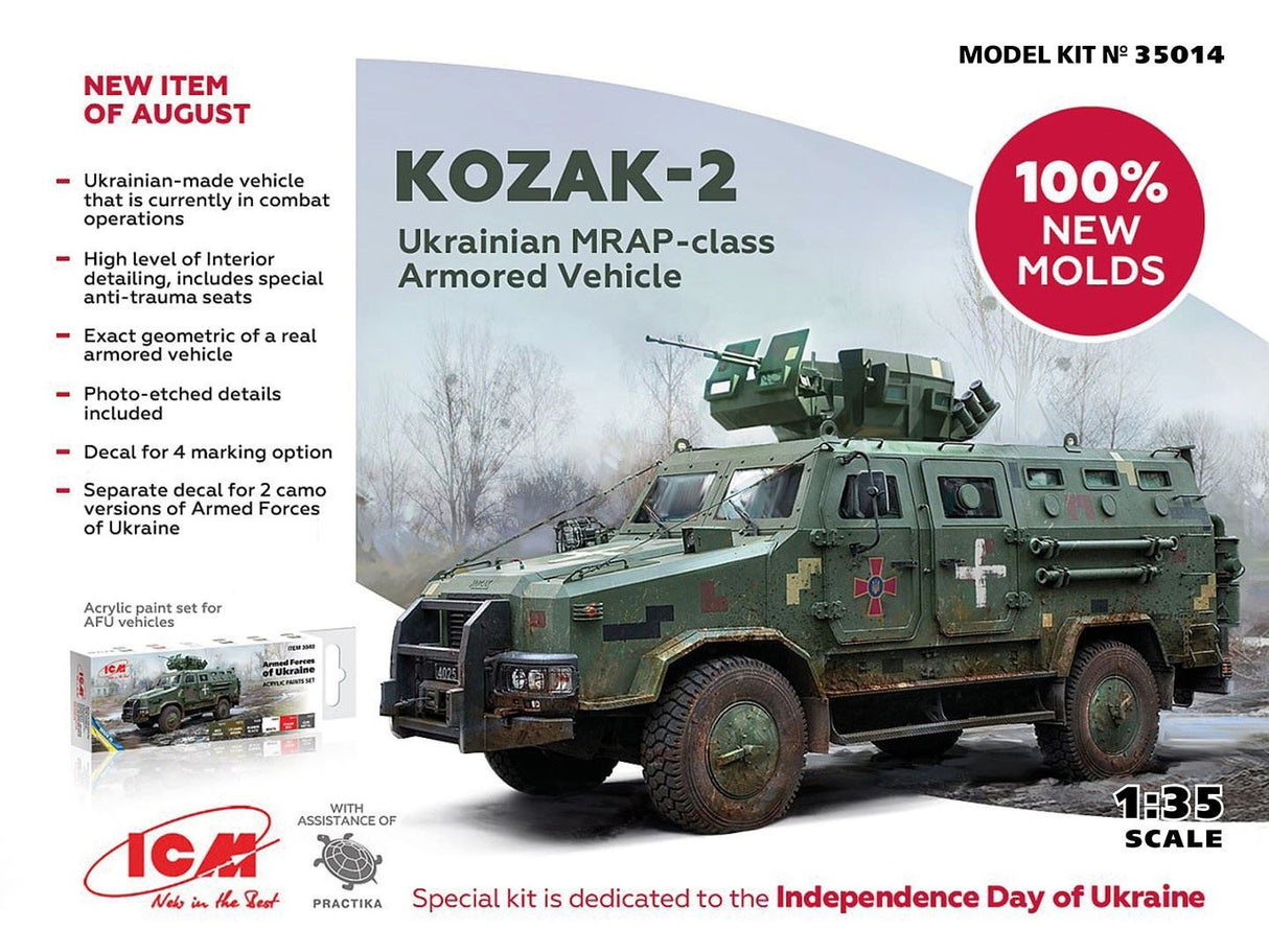 Icm 'Kozak-2' Ukrainian Mrap-Class Armored Vehicle