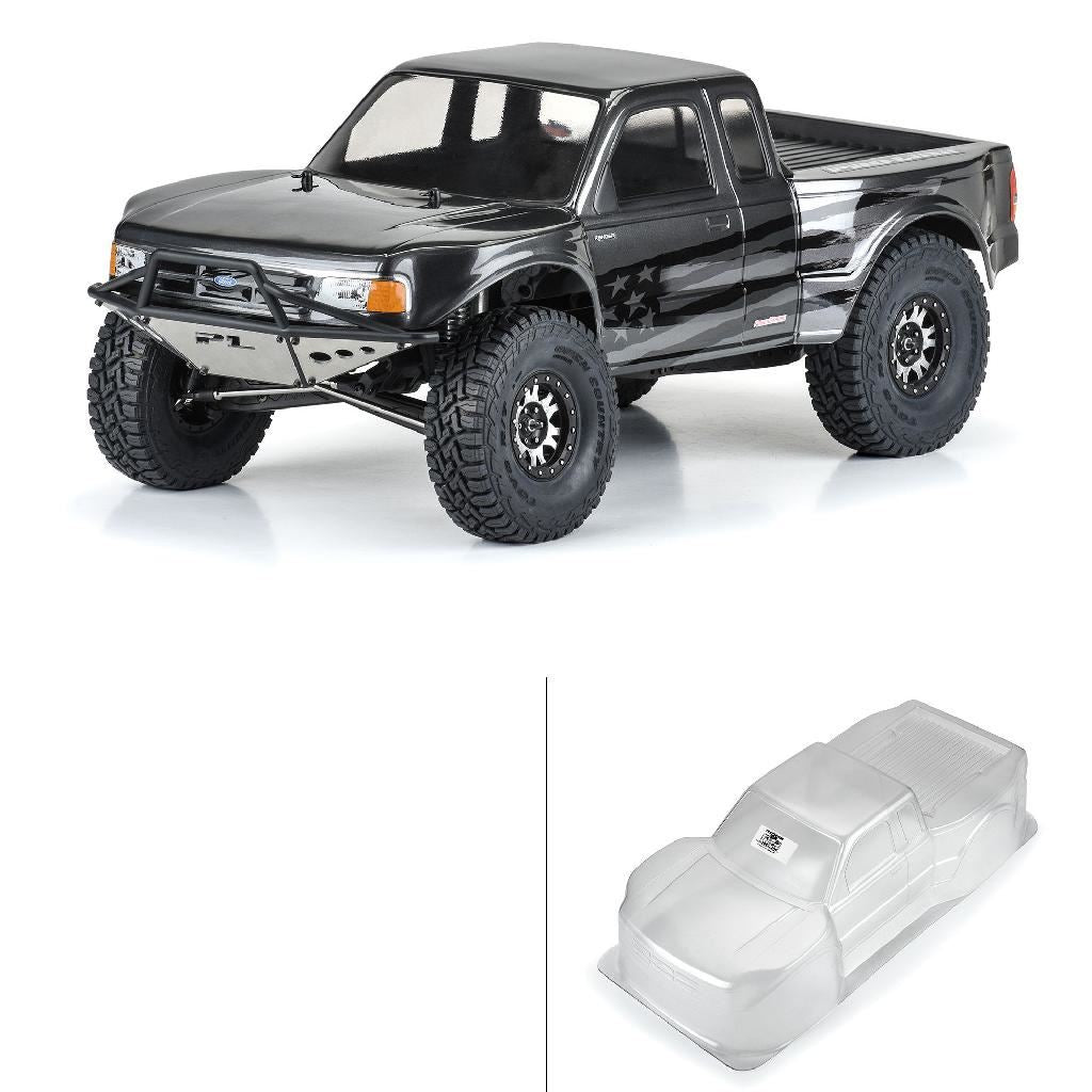 Pro 1/10 1993 Ford Ranger Pre-Runner Clear Body 12.3In Wb Crawler