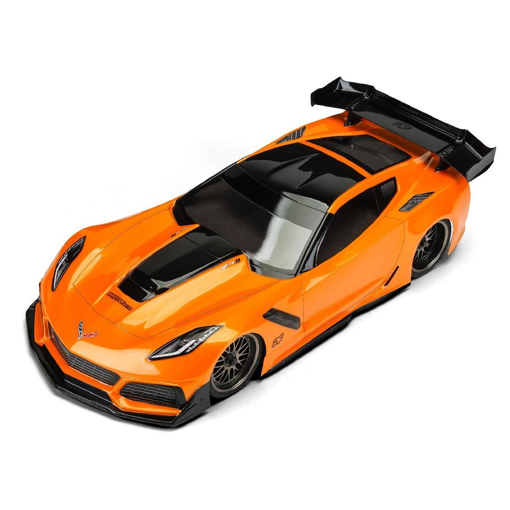 PRM 1/10 Chevrolet Corvette ZR1 LW Clear Body: 190mm Touring Car