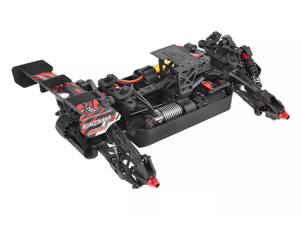 Corally Punisher 4 Brushless 4S Basher Truck Rtr - Red