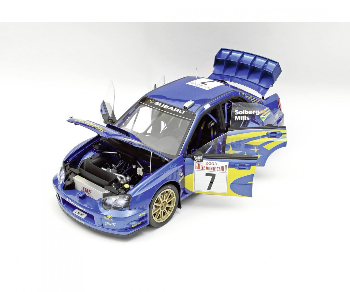 Ixo (Parent) Full Kit Subaru Impreza 1/8 Scale Metal Kit