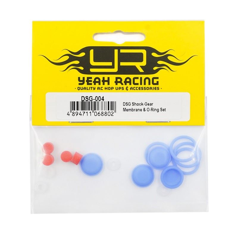 Yeah Racing Dsg Shock-Gear Membrane & O-Ring Set