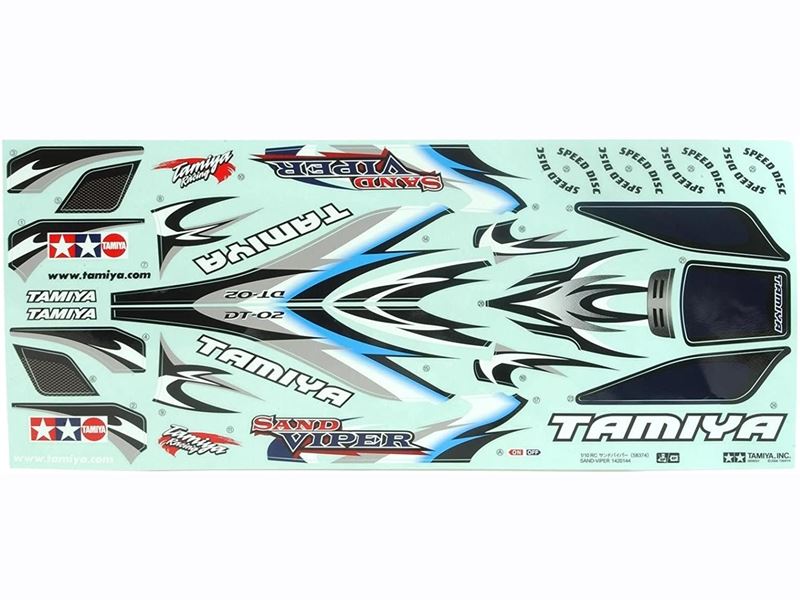 Tamiya Sticker Bag for 58374 - Sand Viper