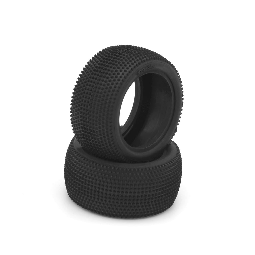 Hot Race 1/10 Tyres V1 Carpet Rear Soft/Med - Pr
