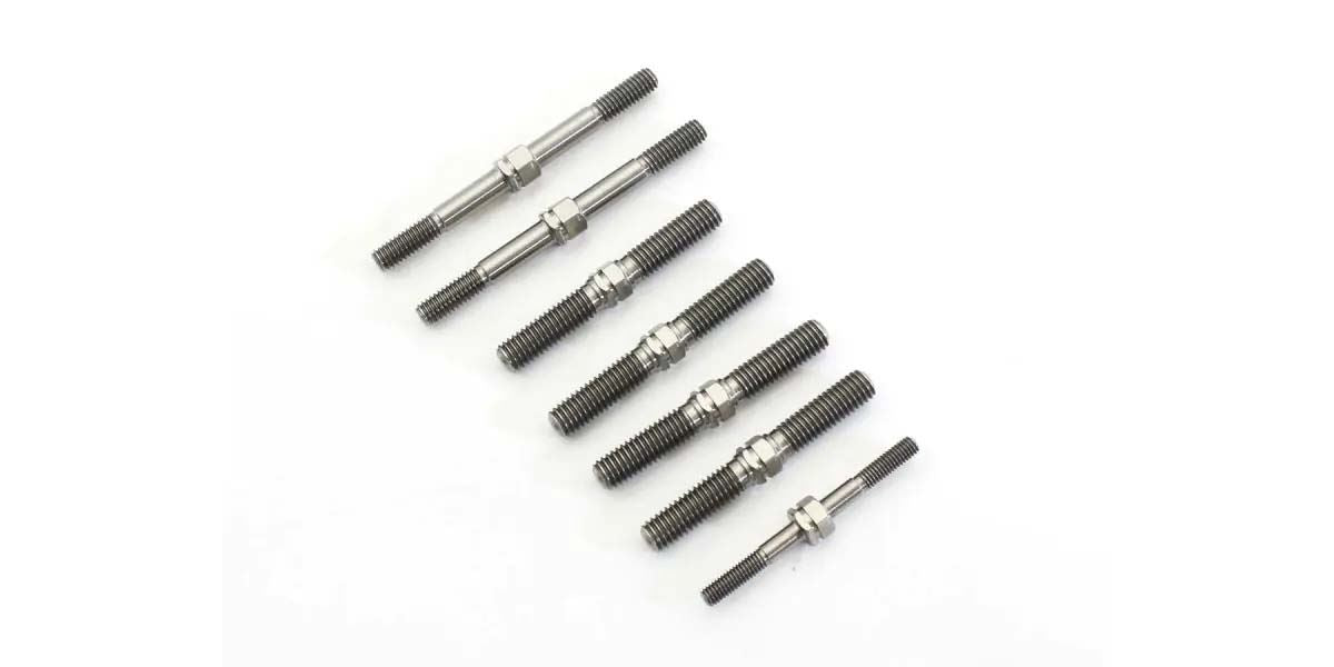 Titanium Adjust Rod Set Kyosho Inferno Mp10 (7)