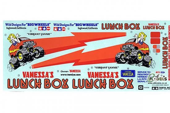 Tamiya Lunch Box Stickers