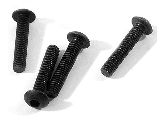 HPI Button Head Screw M3X15mm (Hex Socket/4Pcs)