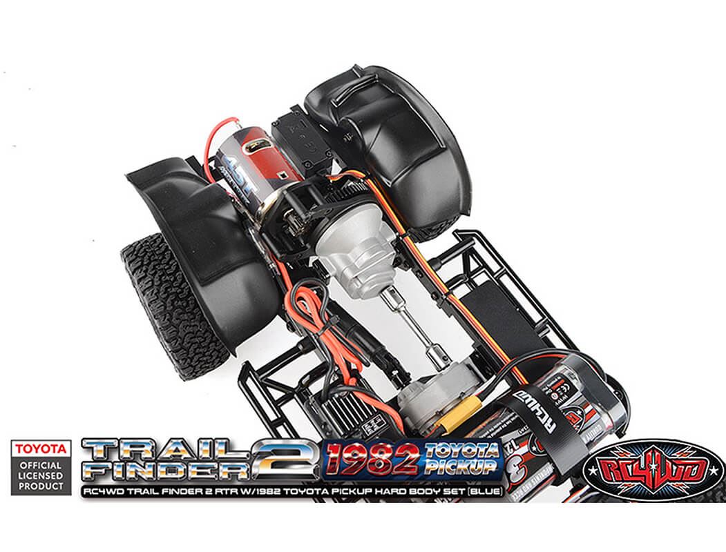 Rc4Wd Trail Finder2 Rtr With 1982 Toyota Pickup Hard Body Blue