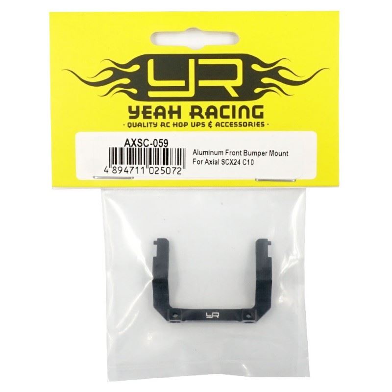 Yeah Racing Aluminum Front Bumper Mount For Axial SCX24 C10