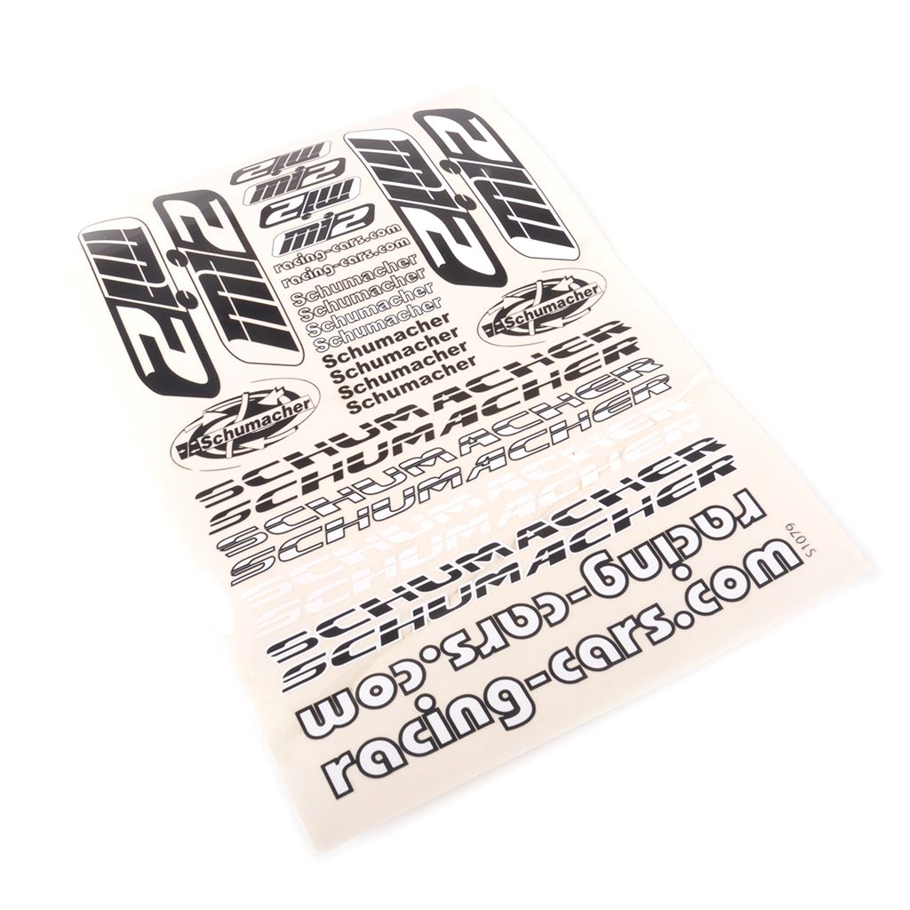 Schumacher Decal sheet - Mi2 1 sheet