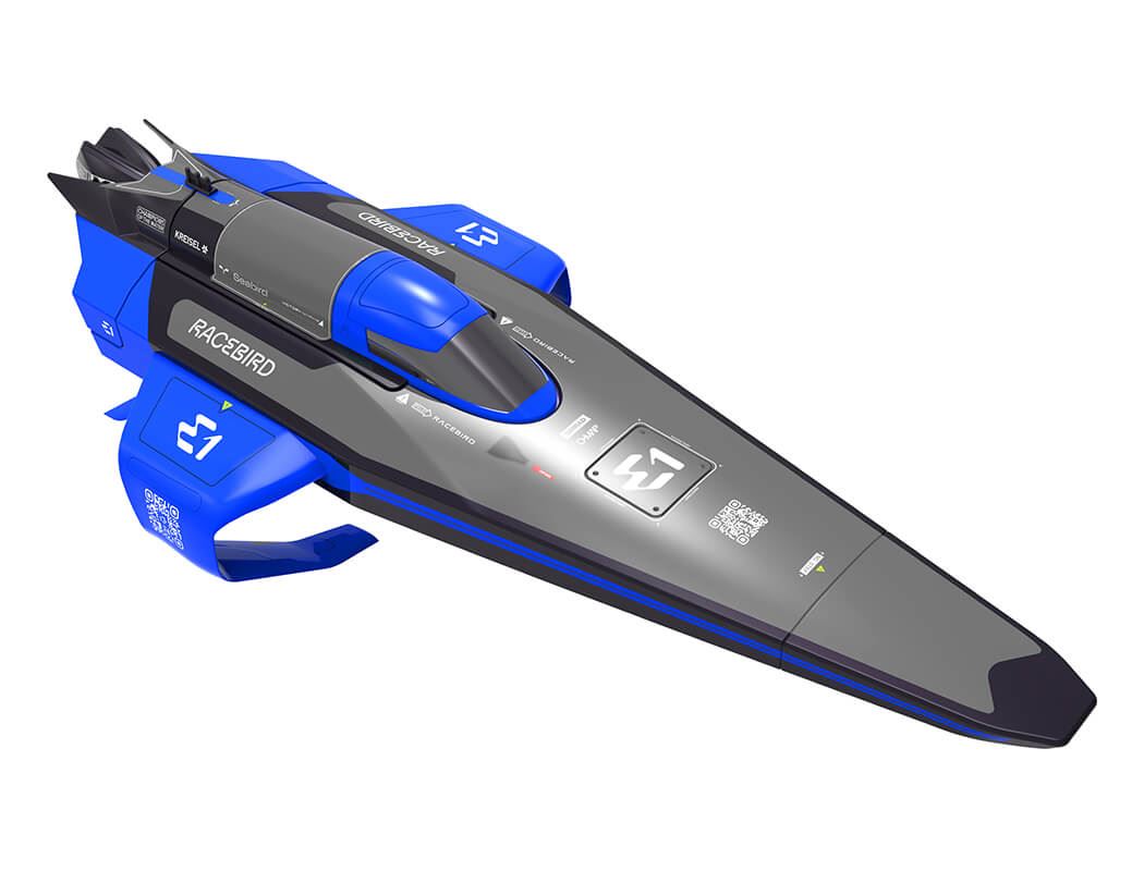 JOYSWAY E1 RACEBIRD LITE RC HYDROFOIL BOAT 2.4G RTR BLUE