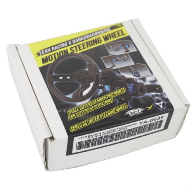 Yeah Racing X DarkDragonWing Motion Steering Wheel For 1:10 Touring Drift RC Car