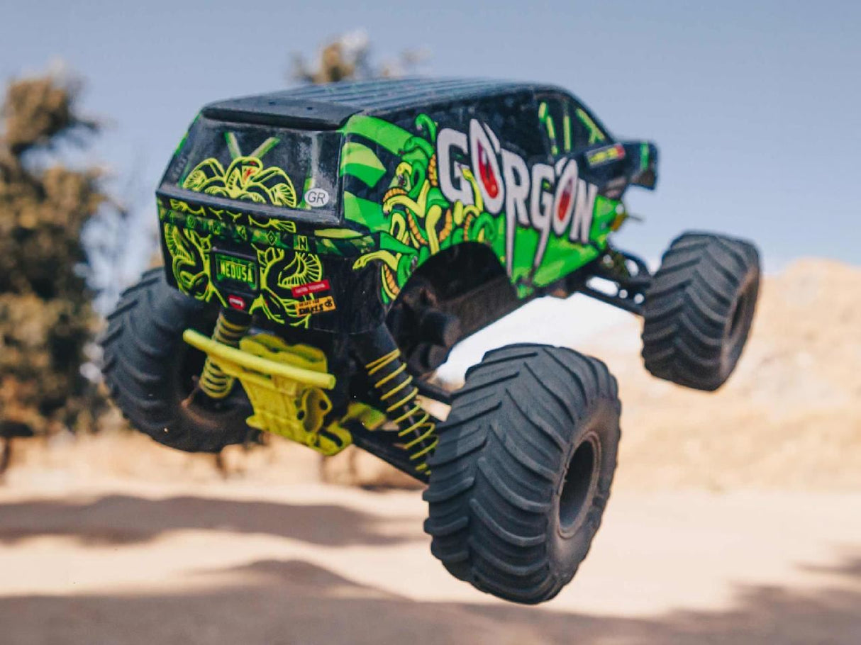 Arrma Gorgon 2wd MT 1/10 RTR Smart w/8.4v Batt/USB Charger Yellow