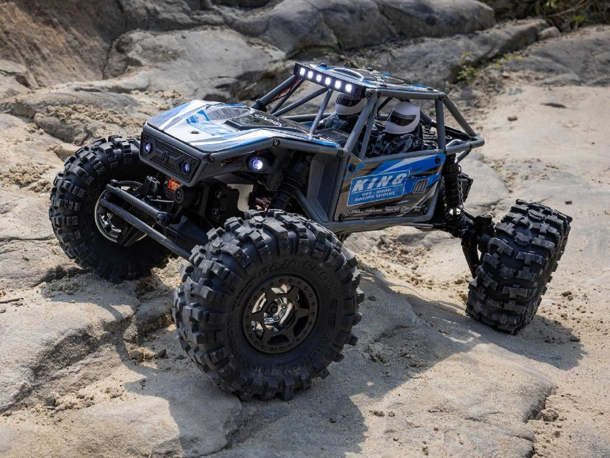 Axial 1/18 Utb18 Capra 4Ws 4Wd Trail Buggy Rtr With Bat/Chg Blue
