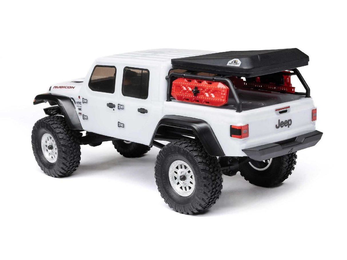 Axial SCX24 Jeep Gladiator 4WD Rock Crawler RTR, White