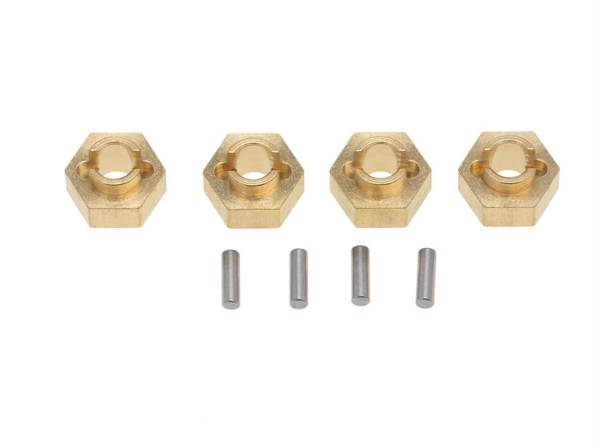 RC Overhaul Wheel Hex Adapter 4pcs Brass