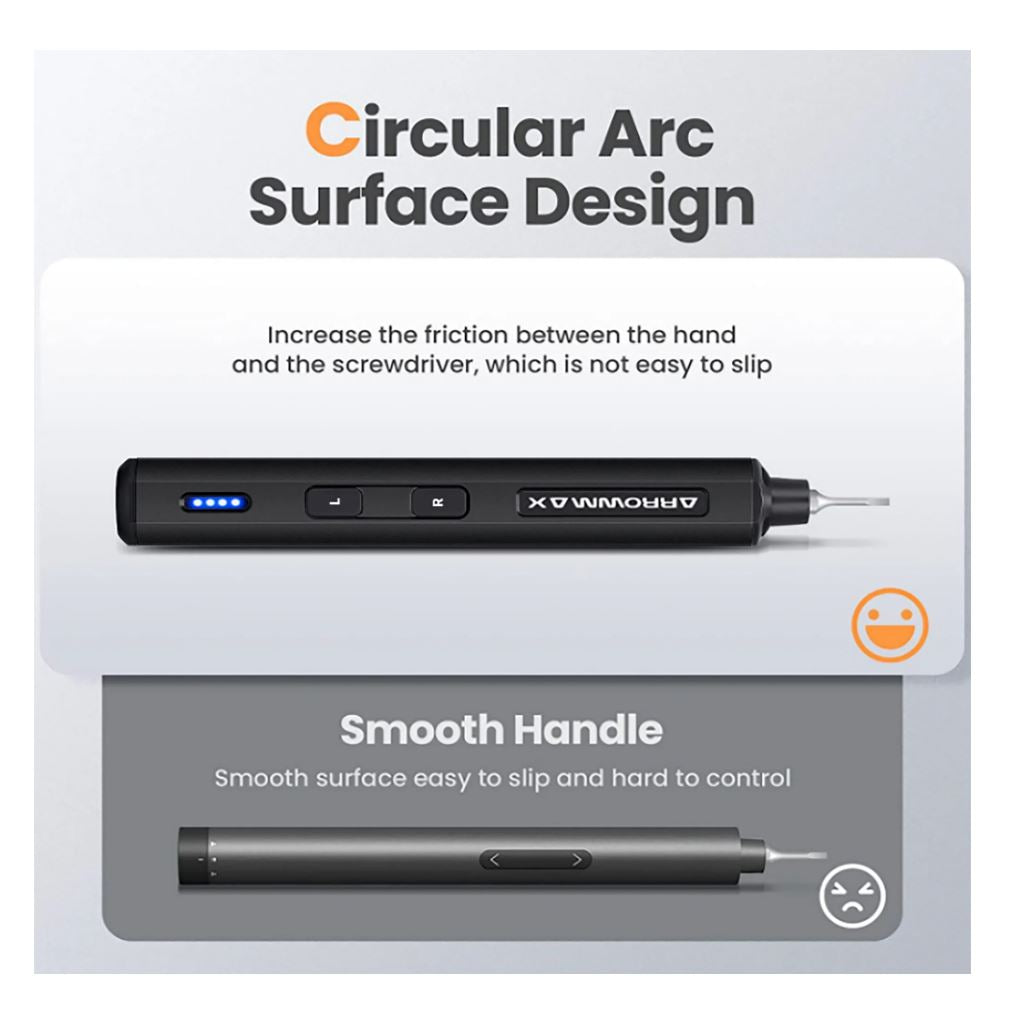 SES Mini Electric Screwdriver 28-1 - Black