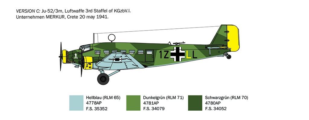 Italeri Ju-52/3M