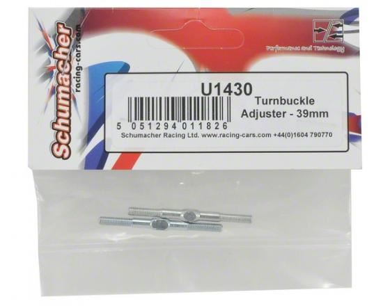 Schumacher Turnbuckle Adjuster - 39mm (pr)