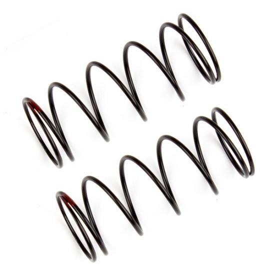 TEAM ASSOCIATED FRONT SHOCK SP RINGS RED 4.60 LB/IN L44MM