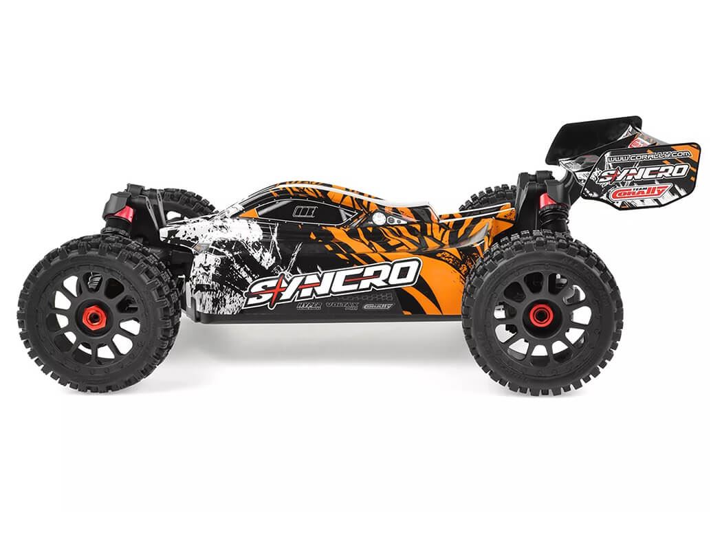 Corally Syncro-2 1/8 Brushless 3-4S Basher Buggy Rtr - Orange