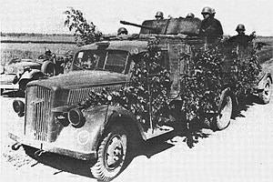 Zvesda German 20mm Flak 38 On Opel Blitz