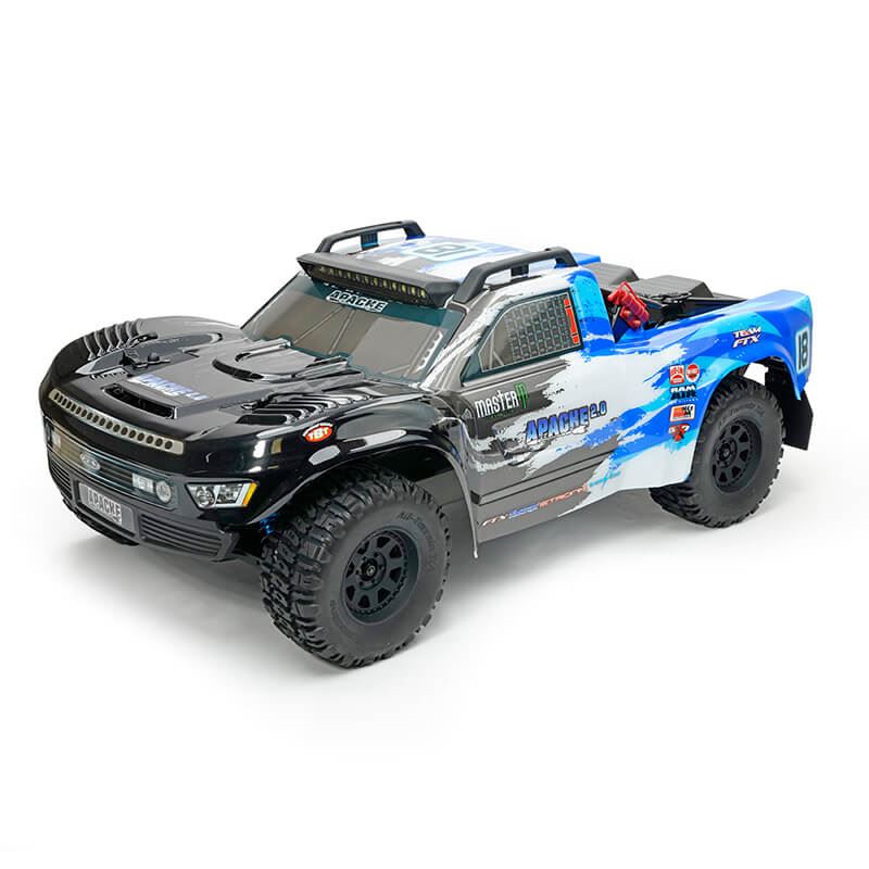 Ftx Apache 2.0 1/10 Brushless Trophy Truck Rtr - Blue