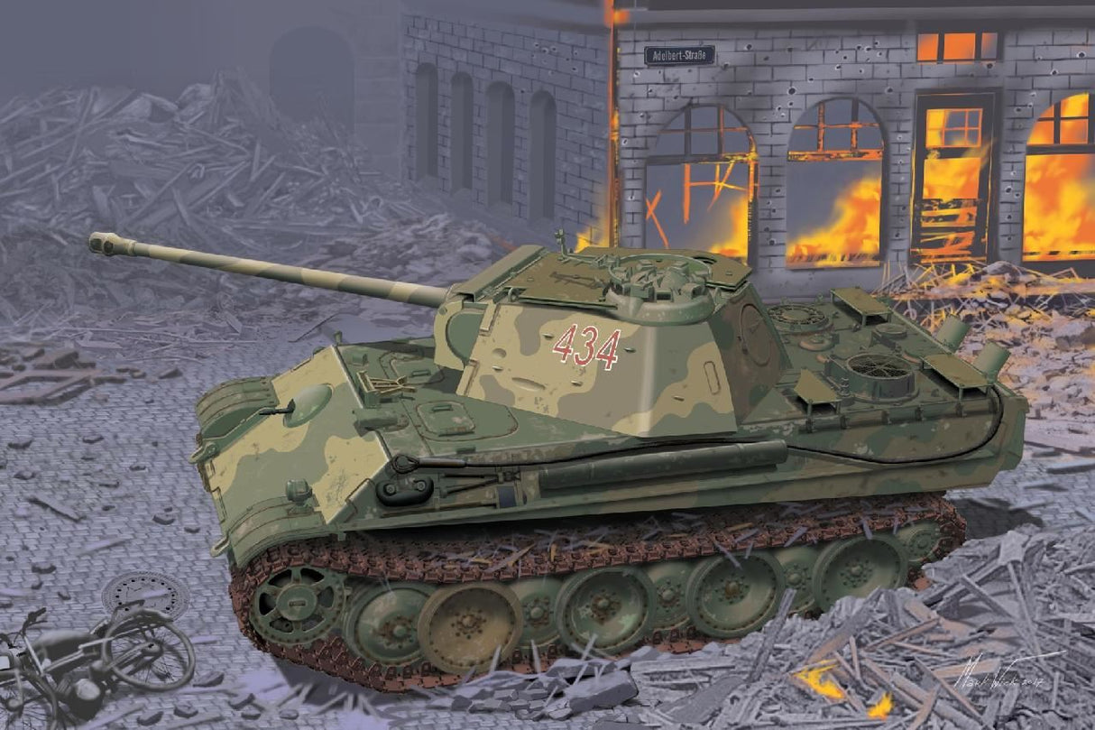 Dragon 1/35 Panther G w/Additional Turret Roof Armor (Premium Edition)