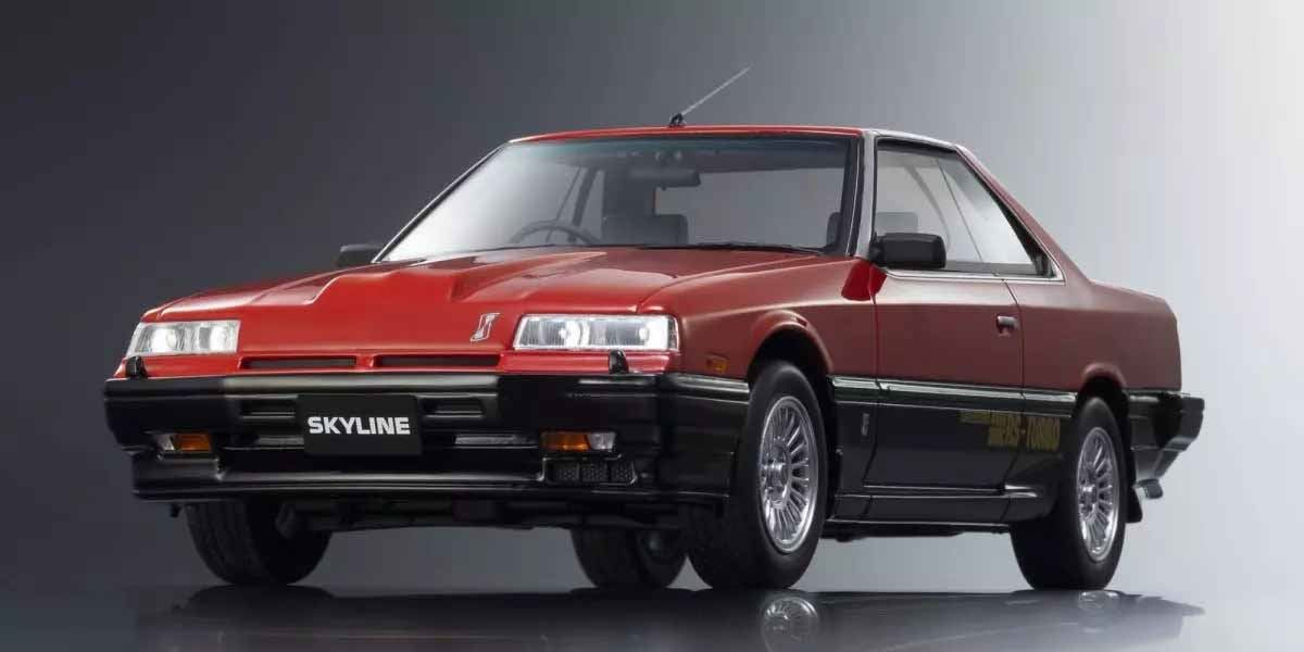 Kyosho 1:18 Resin Samurai Collection Nissan Skyline 2000 Turbo Rs-X