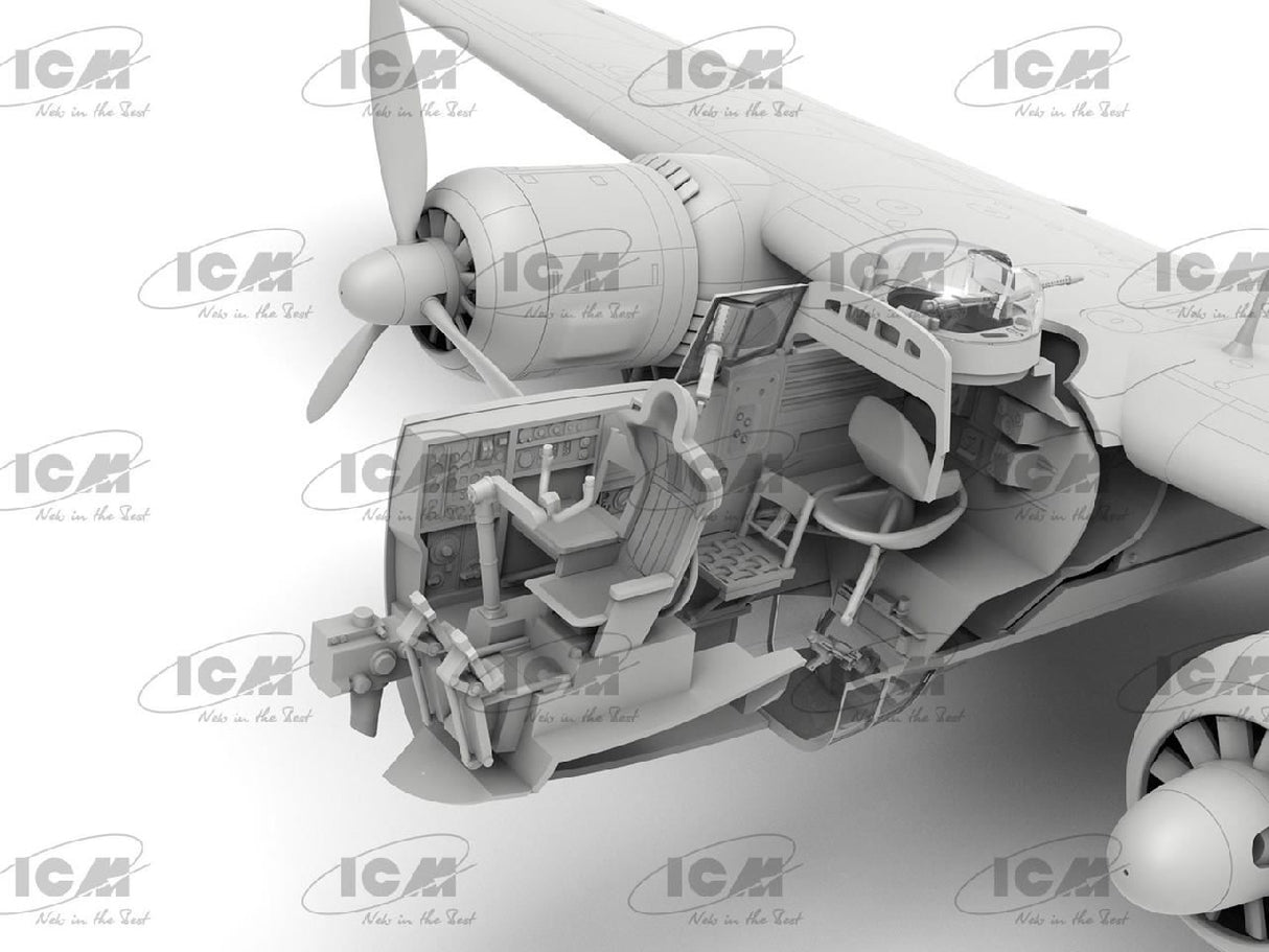 Icm Do 217K-1, Wwii German Bomber