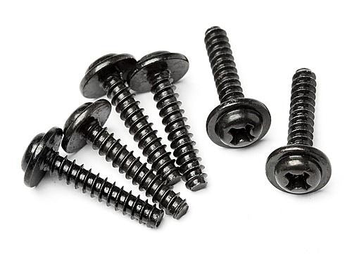 HPI Tp. Flanged Screw M3X15mm (6Pcs)