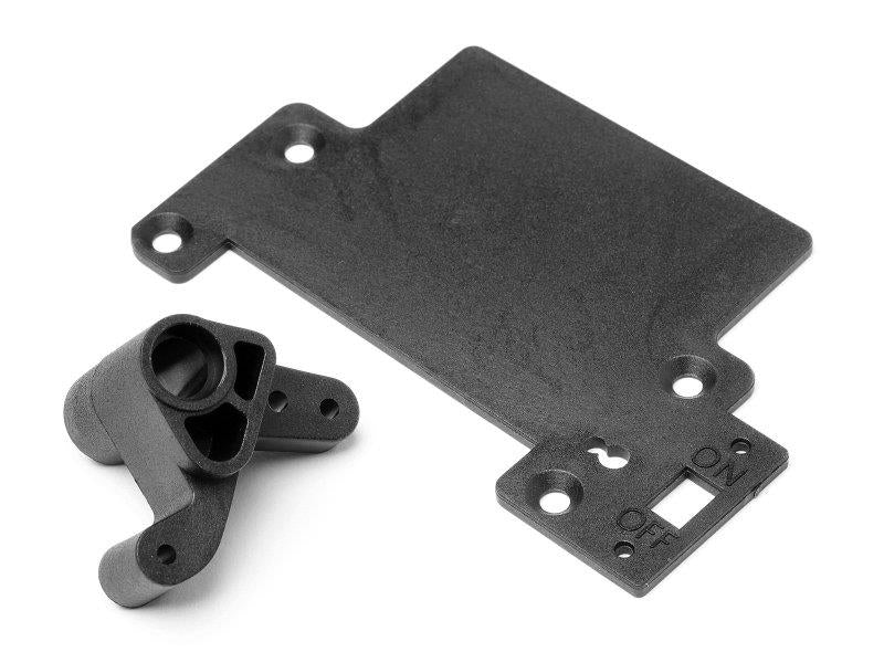 HPI Servoarm,Radiotray Post,Lid(Rx) Bullet Flux