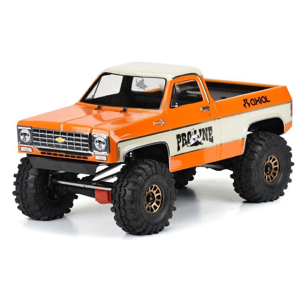 Proline 1/6 1978 Chevy K-10 Clear Body For Scx6