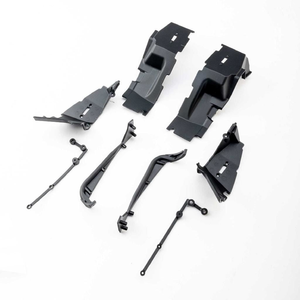 Axial Front Left & Right And Inner Fenders, Cj-7: Scx10 Iii