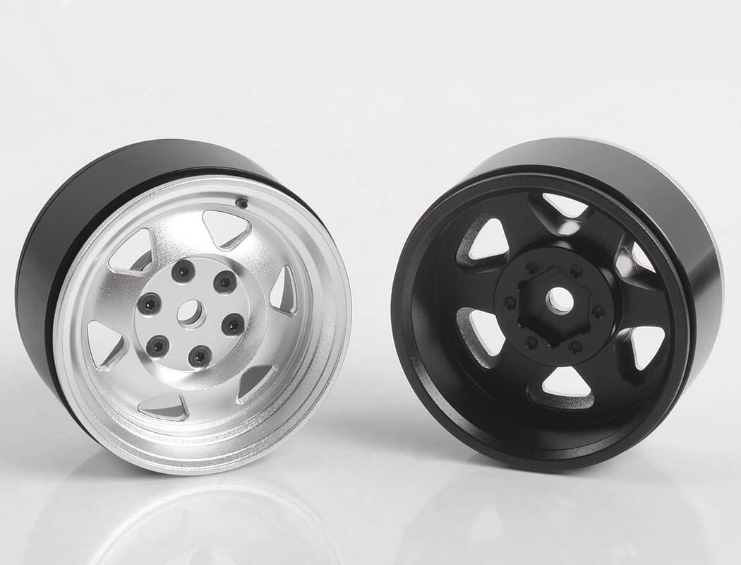 RC4WD OEM XJ 1.9 BEADLOCK WHEELS (CHROME)