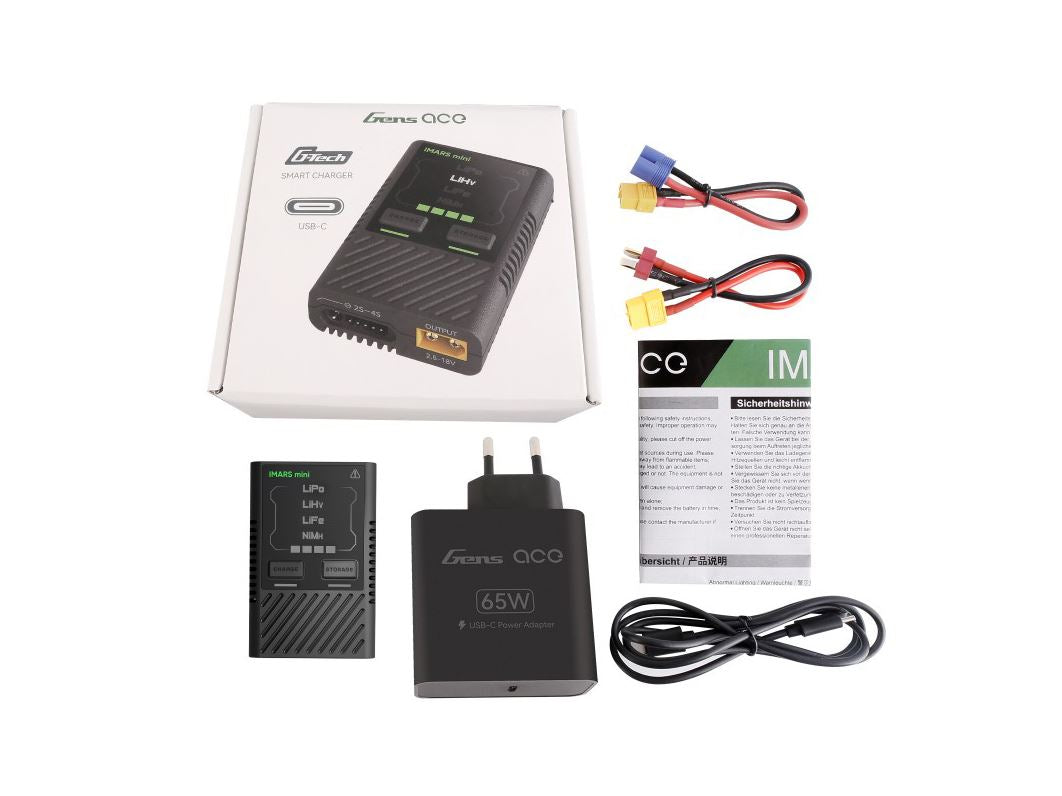 Gens Ace Imars Mini Usb-C Li 2-4S, Nimh 2-12S 60W G-Tech