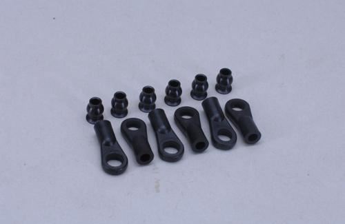 FG Modellsport Ball/socket joint 6mm w/ball (Pk6)