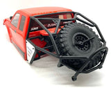 AXIAL SCX6 TRAIL HONCHO BODY, W/ INTERIOR, ROLLCAGE, SPARE TIRE AND RACK (RED) - GRADE A+