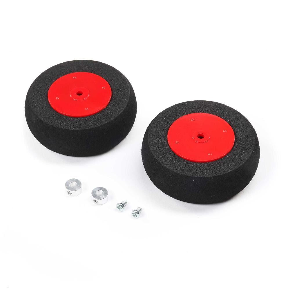 E Flite Main Wheels, 72Mm: Snj-5/At-6 Texan 1.5M