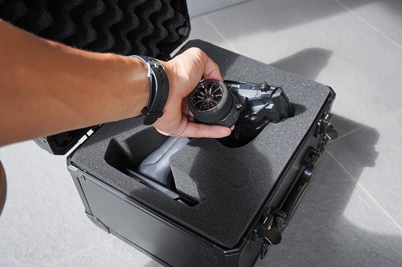 Koswork V2 Mini Black Aluminium Case For Sanwa M17