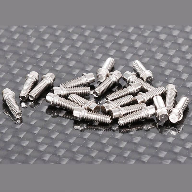 RC4WD MINIATURE SCALE HEX BOLTS (M2 X 6MM) (SILVER)
