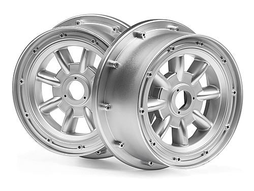 HPI Ml-8 Wheel Silver (120X60mm/2Pcs)