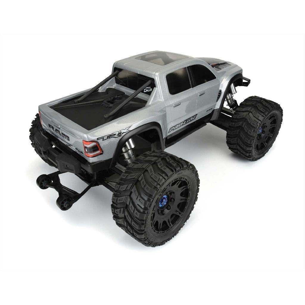 Proline 1/5 Pre-Cut 2021 Ram 1500 Clear Body: X-Maxx