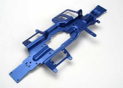 Traxxas Chassis, Revo (3mm 6061-T6 Aluminium) (Anodised Blue)