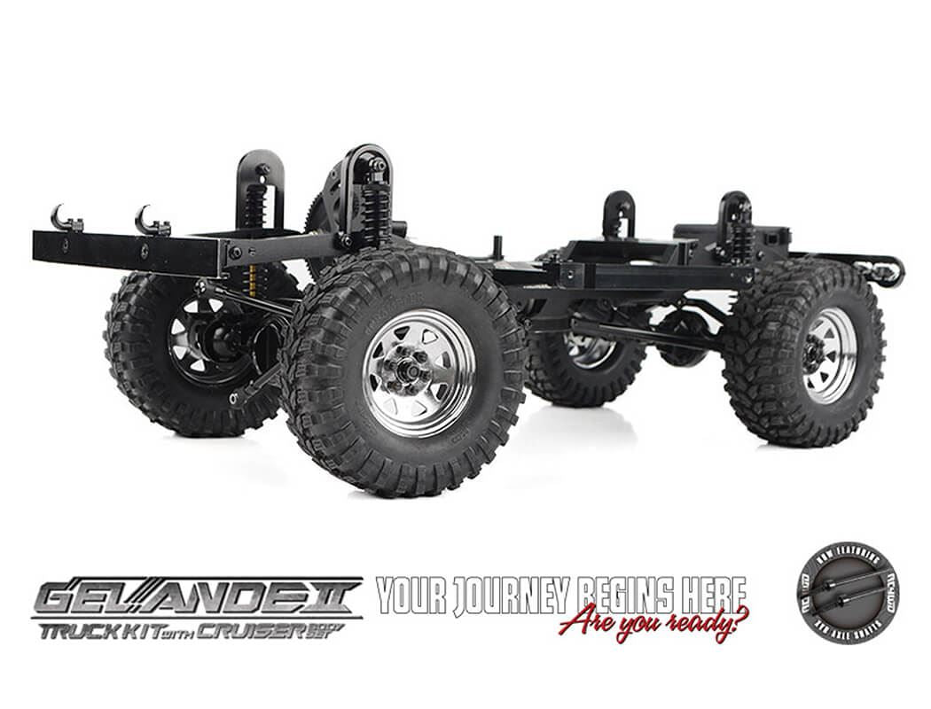 Rc4Wd Gelande Ii Truck Kit With Cruiser Body Set 2025